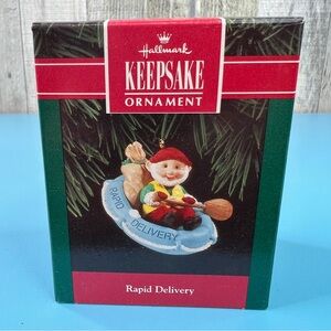 Hallmark Keepsake Ornament Rapid Delivery Handcrafted & Dated 1992